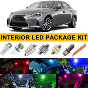 13PCS LED Interior Lights Package Bulb For LEXUS IS250 IS350 200t 2014-2018 2019 - Picture 1 of 25