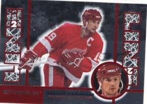 Steve Yzerman 1997 Donruss "Line to Line" 849/4000 Detroit Red Wings