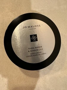Jo Malone London Body Crème 5.9 oz 175 ml - Dark Amber & Ginger Lily - Picture 1 of 3