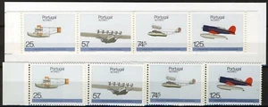 Azores 1987, Airplanes, Aviation set VF MNH, Mi 386A-89A, 386C-89C cat 22€ - Picture 1 of 1