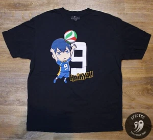 ¡¡Haikyu!! Camiseta gráfica anime azul marino - para hombre talla XL - Imagen 1 de 6