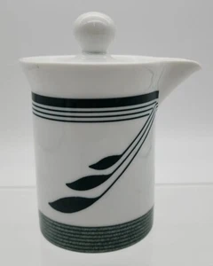 Vtg Dansk International Designs Willoworks Green Lidded Creamer Portugal READ - Picture 1 of 7