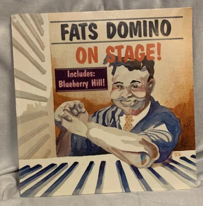 FATS DOMINO Sealed ON STAGE INCLUDES BLUEBERRY HILL 1983 VINYL LP DLP-1127 Album - Picture 1 of 2