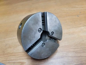 UNION 4" 3 JAW CHUCK W/ 1 1/4" SHANK - Picture 1 of 4