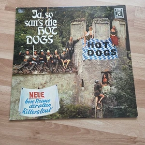 Ja, so san's die Hot Dogs - Böse Reime Rittersleut' Deutsch - Album Vinyl LP - Bild 1 von 2