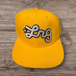 LRG Lifted Research Group Adjustable SnapBack Yellow Hat   - Picture 1 of 3
