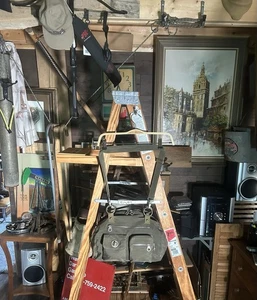 Baggallini Armeegrün Nylon Utility Schultertasche Wandern Camping VIELE TASCHEN - Bild 1 von 24