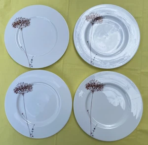 Set di 4 piatti da pranzo/insalata Flourish by LENOX 9 1/4 pollici - Foto 1 di 3