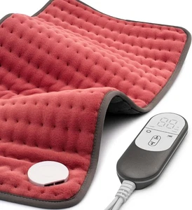 Almohadilla térmica para alivio del dolor de espalda, cuello, hombros, calambres y piernas, almohadillas térmicas regalos - Imagen 1 de 9