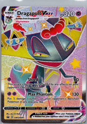Dragapult VMAX Promo SWSH: Sword & Shield Promo Cards SWSH097 LP-NM - Image 1 of 2