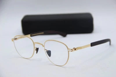 NUEVAS GAFAS MYKITA MYLON HYBRID ALBAHACA COL 244 DORADAS MARCOS AUTÉNTICOS 47-24 Foto 1 de 4