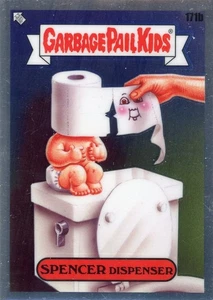 2022 Topps Chrome Series 5 Garbage Pail Kids Spencer Dispenser #171b - Picture 1 of 2
