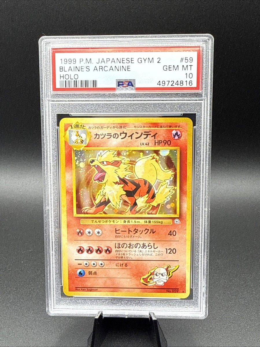 Pokémon TCG Holo Rare Grade 10 Individual Collectible Card Pokémon TCG Holo Rare Grade 10 Individual Collectible Card