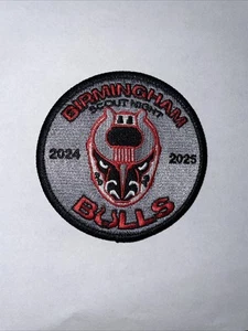 Birmingham Bulls 2024 Scout Night Patch (Boy/Girl Scout) - Picture 1 of 2