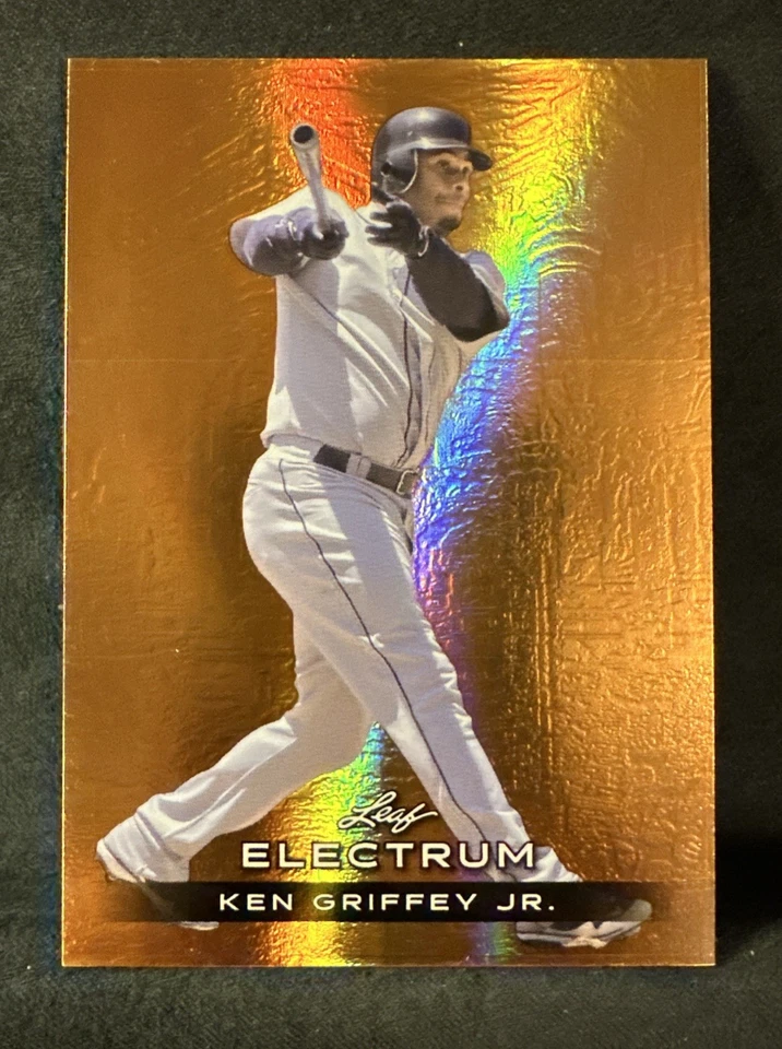 2024 Leaf Electrum- Ken Griffey Jr- Refractor /99 Seattle Mariners #41 - Image 1 of 4