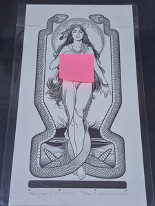 WILLIAM STOUT Principessa della Luna Edizione Limitata MATITA FIRMATA #166/500 1976 - Foto 1 di 8