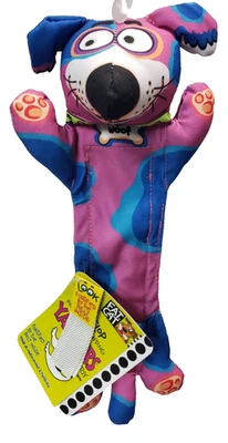 Bamboo Fat Cat DAM660344 Fat Cat Strapping Flip-Flop Yankers Pet Toy - Image 1 of 4