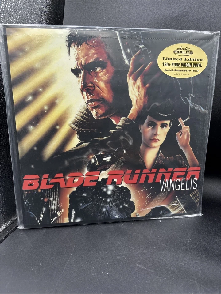 Blade Runner Vangelis LE Audio Fidelity LP Red Vinyl 2013 SEALED - Image 1 of 3