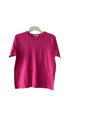 Camiseta Top De Colección Años 90 Eddie Bauer Para Mujer Rosa Baya Algodón Manga Corta M Foto 1 de 4
