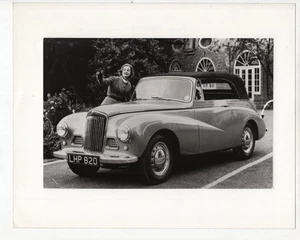 Sunbeam Talbot 90 Motor Car c1950 LHP 820 Pressefoto gedruckt 1980er #2 - Bild 1 von 2