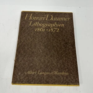 Eduard Fuchs / HONORE DAUMIER LITHOGRAPHIEN 1861-1872 1920 - Picture 1 of 6