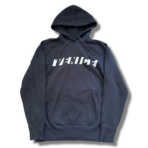 Rag & Bone Black Venice Logo Hoodie Hooded Sweatshirt - Men’s Size UK Small - Picture 1 of 6