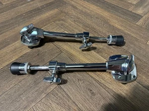 Pearl Vision Bass Drum Spurs Legs Hardware Mounts (Pair) #NL36 - Picture 1 of 8