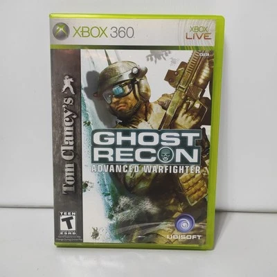Tom Clancy's: Ghost Recon - Advanced Warfighter (Microsoft Xbox 360, 2006) CIB - Image 1 of 4