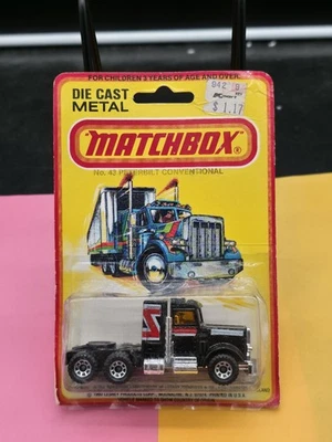 Matchbox Superfast MB43 Peterbilt Conventional in Super Scarce Blister Pack - Image 1 of 2