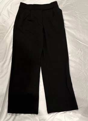 NUEVO Tahari Negro Pierna Recta Vestido Pantalones Oficina Carrera Mujer’s Talla 12 Foto 1 de 4