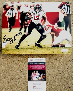 ERIK EZUKANMA Texas Tech SIGNED 8X10 Photo JSA COA MIAMI DOLPHINS D - Picture 1 of 1