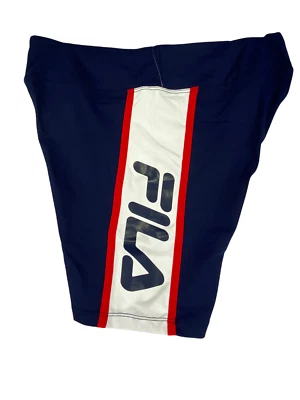 Pantalones Cortos Fila Mujer Talla L Activos Rojo Blanco Azul Con Logo Foto 1 de 4