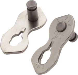KMC MissingLink-KOOL CL710 Stecker - Single Speed 1/2" x 1/8" silber einzeln - Bild 1 von 1