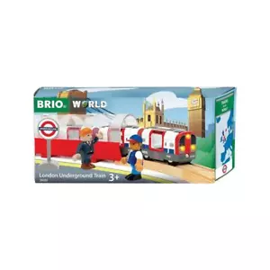 BRIO London Underground Train 7 pieces, #BRI36085 - Foto 1 di 3