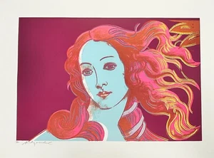 Andy Warhol Birth of Venus .317 print, 22"x30"in Numbered one of 200 NYC 1984 - Picture 1 of 4