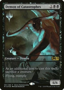 MTG - Demon of Catastrophes (PRM-GDP) FOIL - Picture 1 of 1