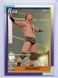 2021 Topps Heritage WWE Rainbow Foil #40 Sheamus - Free Shipping - Picture 1 of 2