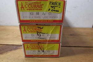 HO Scale Accurail 2719 3Pack Wood Side Hopper GM & O Lot#3735 - Picture 1 of 5