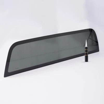 Fits Chevy Colorado & GMC Canyon 04-12 Stationary Rear Dark Glass Back Window Foto 1 de 4