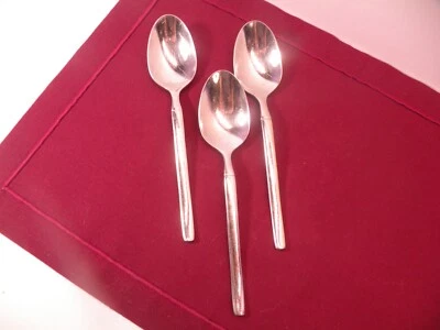 Set Of 3 Zwilling J A Henckels OPUS Soup Spoon Spoons Stainless 7 1/4" - Image 1 of 4