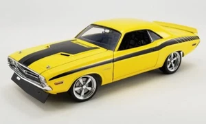 Dodge Challenger Street Fighter 1971 - amarillo - modelo 1:18 de ACME (A1806020) - Imagen 1 de 5