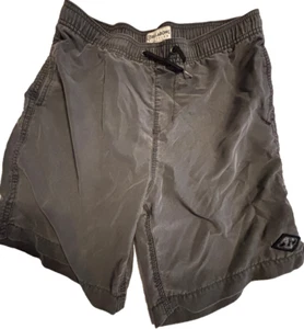 Billabong Board Shorts Grey All Day Layback Drawstring Swim Trunks Boys Large - Picture 1 of 6
