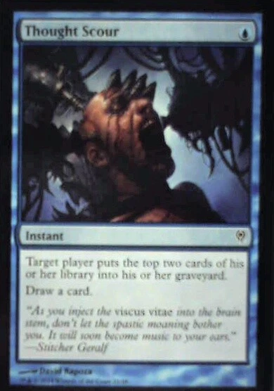 Thought Scour - Duel Decks: Jace vs. Vraska: #21, Magic: The Gathering Nm R245 - Image 1 of 1