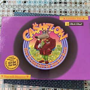 CashFlow 101 How To Get Out Of The Rat Race Board Game Robert Kiyosaki Complete