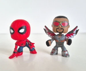Juego de figuras Funko Mystery Minis Falcon y Spider-Man Mystery Minis Set - Imagen 1 de 2