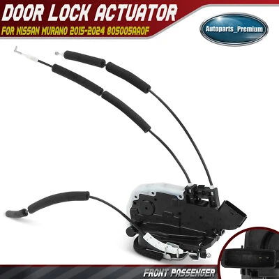 Actuador de cerradura de puerta de pasajero delantero derecho para Nissan Murano 2015-2024 805005AA0F Foto 1 de 4