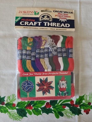 DMC Craft Thread 24 Skeins Needlepoint - Image 1 of 4