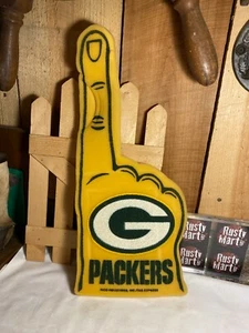 Vintage Green Bay Packers #1 Fan Foam Finger - Picture 1 of 7