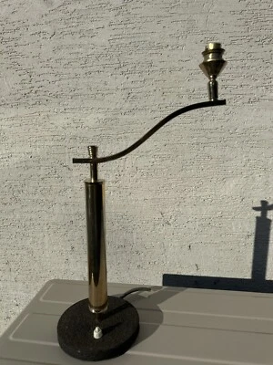 LAMPE ancienne Vintage  Art Déco Jules  LELEU - Photo 1/4