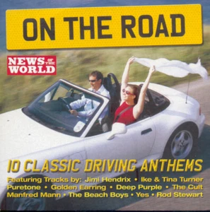 ON THE ROAD - 10 CLASSIC DRIVING ANTHEMS: PROMO CD / THE CULT, JIMI HENDRIX ETC - Picture 1 of 2